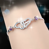 Pulsera Corazones Eternos en Plata 925 - Lotus Joyeria y Complementos