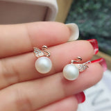 Pendientes Cisne Pearl - Lotus Joyeria y Complementos